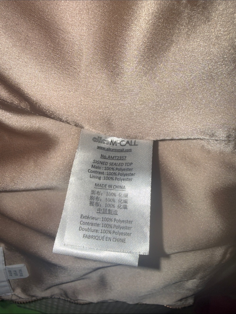 Alice McCall ‘Signed Sealed’ Ruffle Lace Top in Blush - Picture 7 of 11